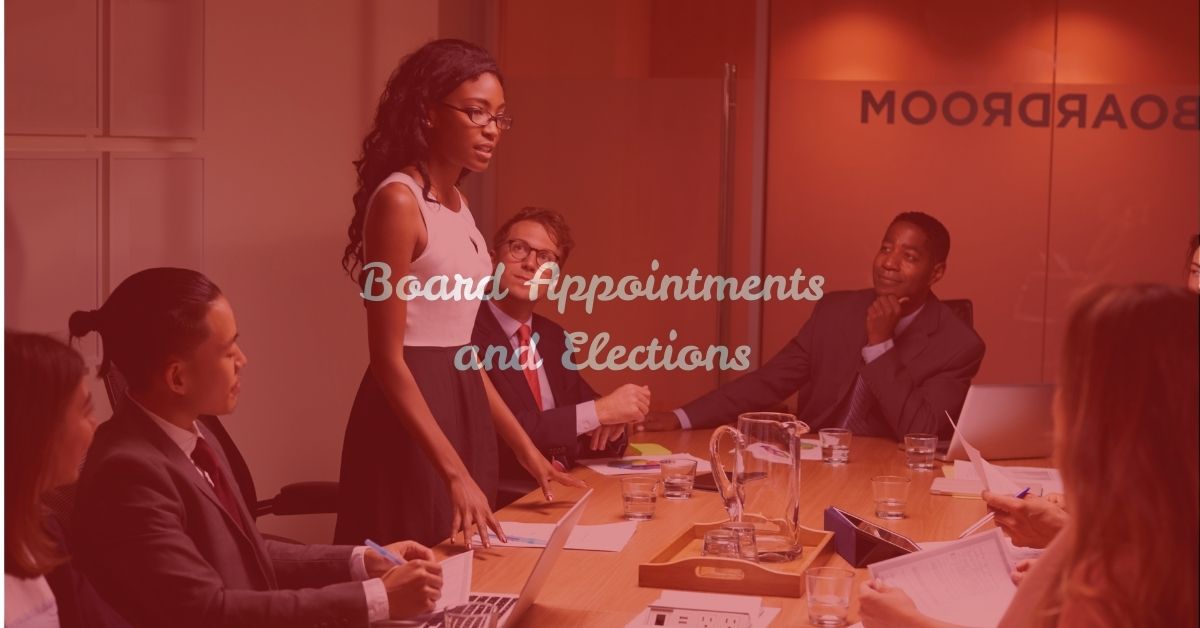 January 2026 Board Appointments & Elections